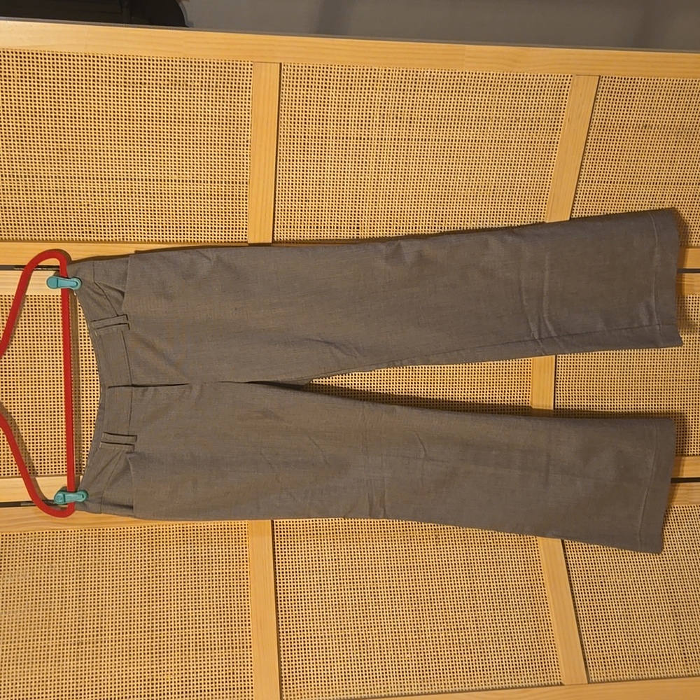 Axcess Liz Claiborne Women's Classic Brown Tan Pants Size 12 Stretch Low Rise